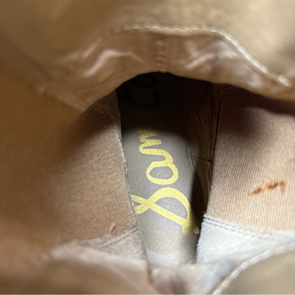 Sam Edelman Lulia Lug Sole Chelsea Brown Suede Boot 8M - Picture 13 of 15